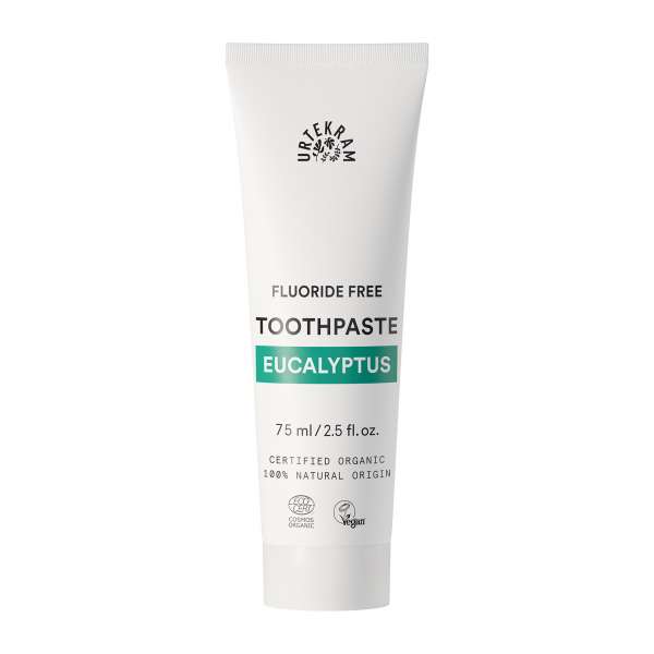 Urtekram Bio Zahncreme mit Eukalyptus - Bio zertifiziert und vegan Urtekram Bio Zahncreme mit Eukalyptus - Bio zertifiziert und vegan