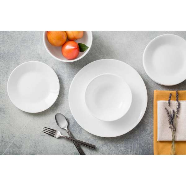 Geschirr Set weiß spülmaschinenfest von Corelle, 12-teilig kaufen