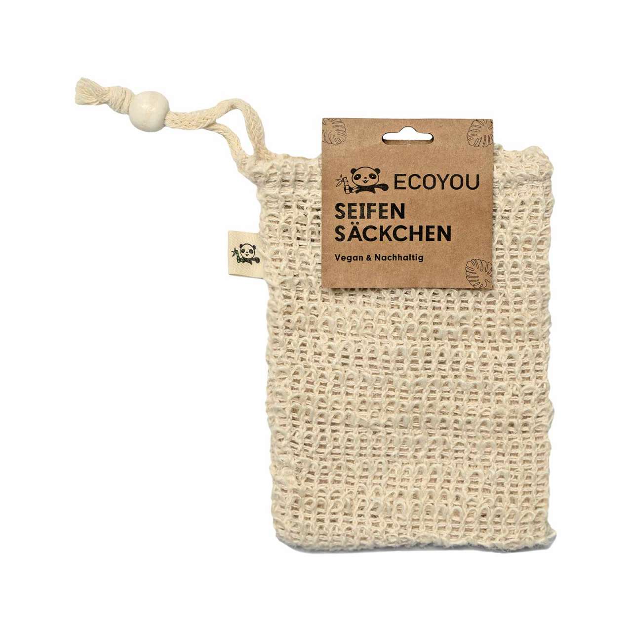 EcoYou Seifensäckchen Sisal - für Seifenreste & Haarseife