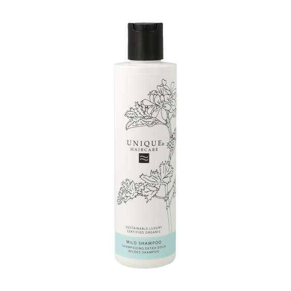 Unique Haircare mildes Shampoo für trockene Kopfhaut mit Molke Unique Haircare mildes Shampoo für trockene Kopfhaut mit Molke