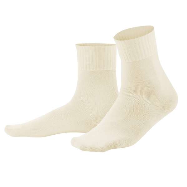 Living Crafts Comfort Socken für Sie und Ihn mit Bündchen Living Crafts Comfort Socken für Sie und Ihn mit Bündchen