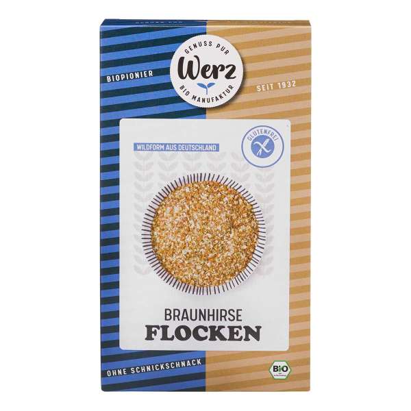 Braunhirse Flocken glutenfrei aus der Werz Naturkornmühle Braunhirse Flocken glutenfrei aus der Werz Naturkornmühle
