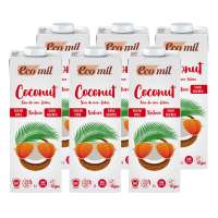 Ecomil Kokosnuss Drink ohne Zuckerzusatz - 6 x 1 Liter Sparpack Ecomil Kokosnuss Drink ohne Zuckerzusatz - 6 x 1 Liter Sparpack