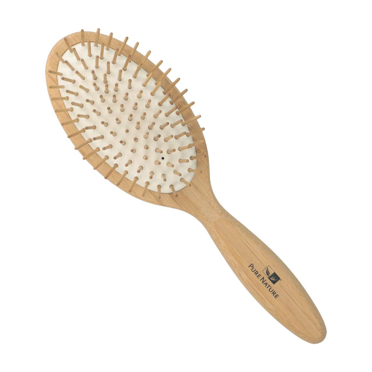 PureNature Bambus Haarbürste - ohne Plastik, mit Pneumatik