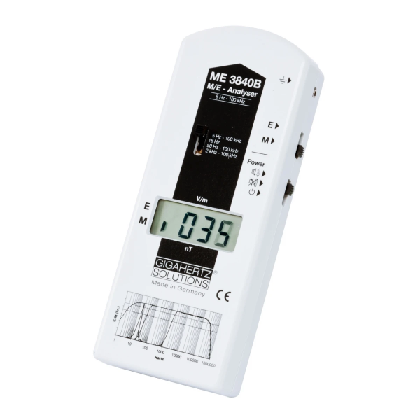 Gigahertz Solutions ME3840B Niederfrequenz-Analyser für elektrische und magnetische Felder