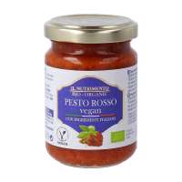 Pesto Rosso aus dem Glas ohne Käse, vegan kaufen Pesto Rosso aus dem Glas ohne Käse, vegan kaufen