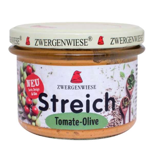 Zwergenwiese Mediterraner Brotaufstrich - Tomate & Olive Zwergenwiese Mediterraner Brotaufstrich - Tomate & Olive