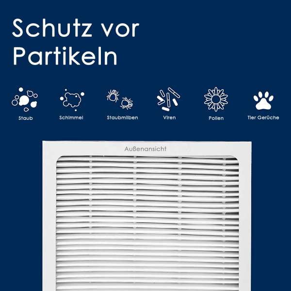 Blueair HEPA Filter für 500/600 Luftreiniger bei Staub & Pollen