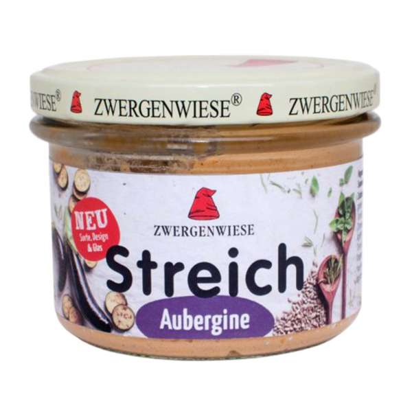 Zwergenwiese Auberginen Aufstrich vegan & Bio Zwergenwiese Auberginen Aufstrich vegan & Bio