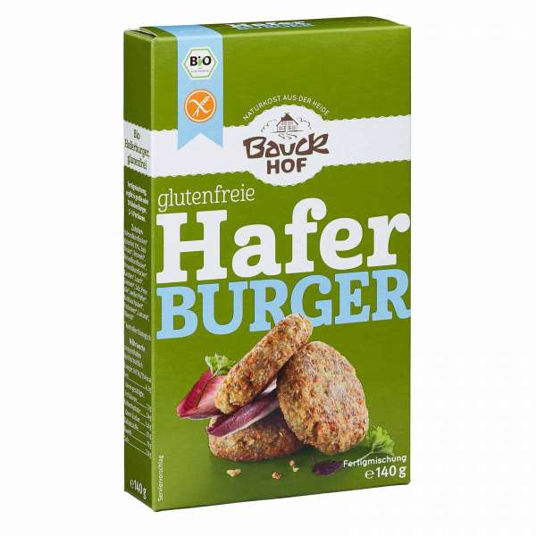 Haferflocken Burger vegan, kontrolliert glutenfreie Haferburger Haferflocken Burger vegan, kontrolliert glutenfreie Haferburger