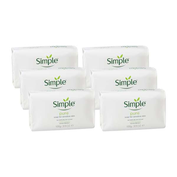 Simple Seife kaufen im günstigen Sparpack 6 x 100 g von Simple Kosmetik Simple Seife kaufen im günstigen Sparpack 6 x 100 g von Simple Kosmetik