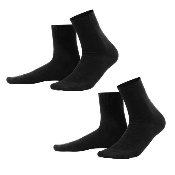 Living Crafts Bio Baumwolle Socken - schwarze Unisex Business Strümpfe Living Crafts Bio Baumwolle Socken - schwarze Unisex Business Strümpfe
