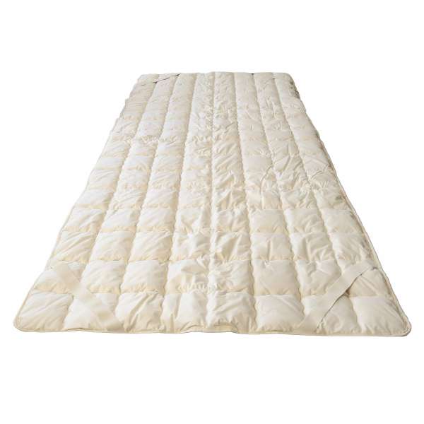 PureNature Kapok Unterbett waschbar für erholsamen Schlaf