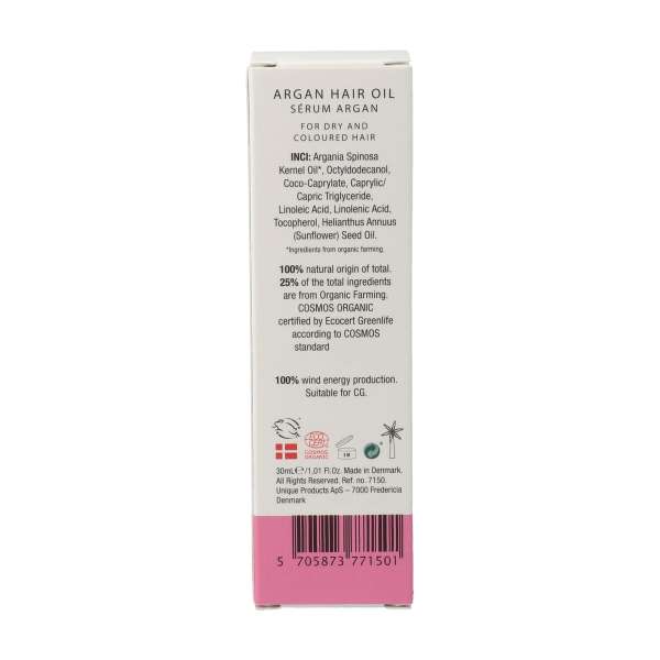 Unique Haircare marokkanisches Haaröl - biozertifiziertes Arganöl