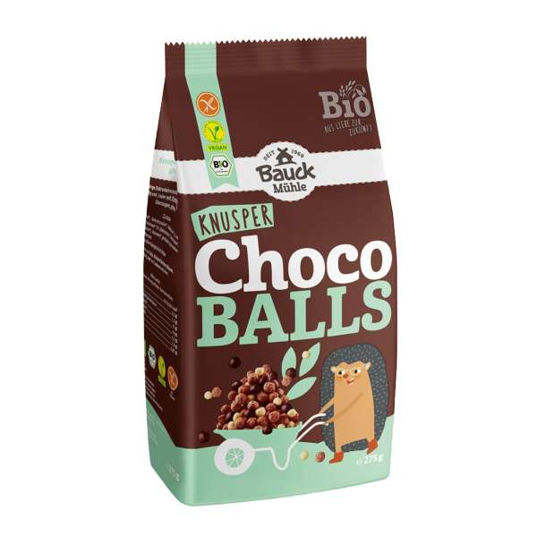 Choco Balls glutenfrei, schokoladige Knusper Bälle Choco Balls glutenfrei, schokoladige Knusper Bälle