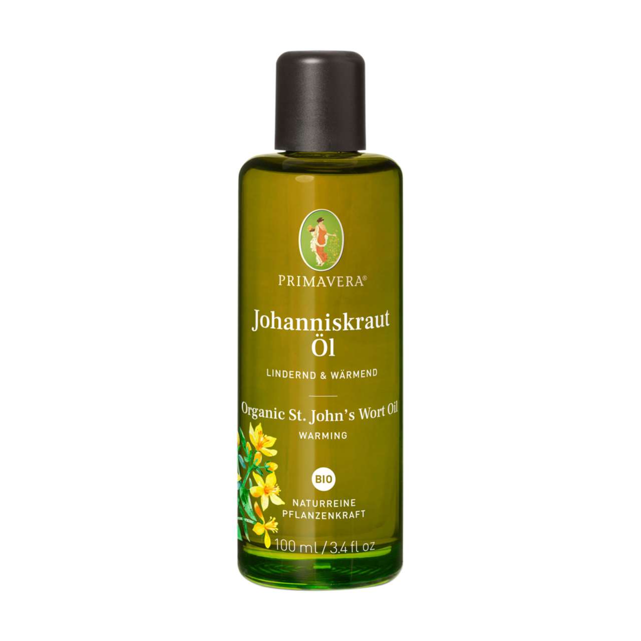 Johanniskrautöl - Bio Basisöl von Primavera Life - 100 ml