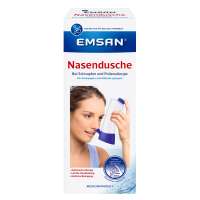 Emsan Nasendusche-Set mit 10 Beuteln Nasenspülsalz Emsan Nasendusche-Set mit 10 Beuteln Nasenspülsalz