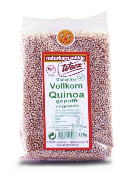Quinoa gepufft für ein vollwertiges Frühstück online kaufen Quinoa gepufft für ein vollwertiges Frühstück online kaufen