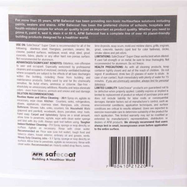 AFM Super Clean Allzweckreiniger für Allergiker entwickelt