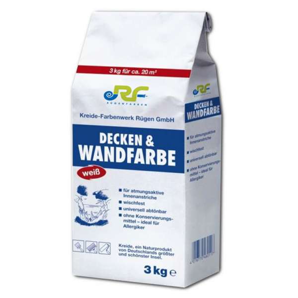 Rügener Kreidefarbe: Atmungsaktive Wandfarbe für Allergiker Rügener Kreidefarbe: Atmungsaktive Wandfarbe für Allergiker