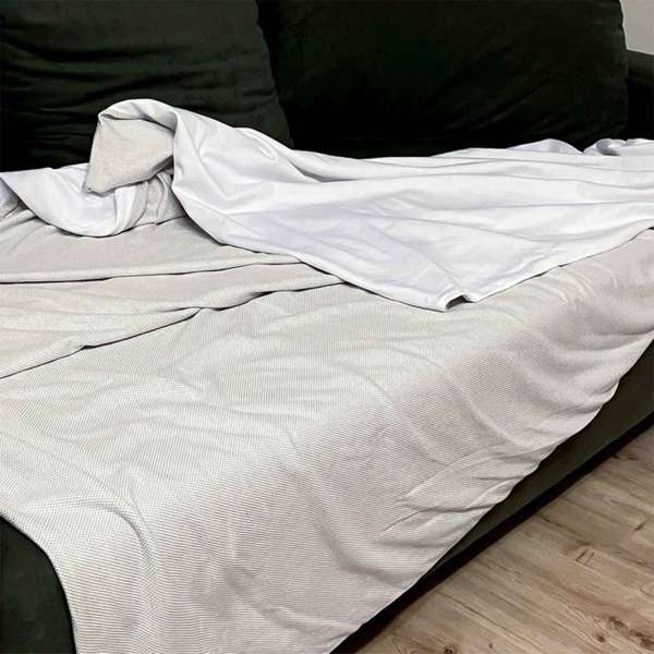 Strahlenschutz-Decke aus Bio-Baumwolle, Echtsilber, gegen 5G