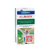 Gratisgeschenk: Emsan Allblock Probe, 4 Lutschtabletten Gratisgeschenk: Emsan Allblock Probe, 4 Lutschtabletten