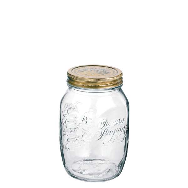 Quattro Stagioni Gläser mit Deckel - Schraubverschluss Glas Quattro Stagioni Gläser mit Deckel - Schraubverschluss Glas