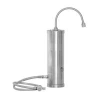 Carbonit SanUno Inox F: Auftisch-Wasserfilter aus Edelstahl Carbonit SanUno Inox F: Auftisch-Wasserfilter aus Edelstahl