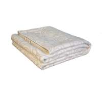 Bio Kuscheldecke Rosen Design - aus kbA Baumwolle gewebt Bio Kuscheldecke Rosen Design - aus kbA Baumwolle gewebt