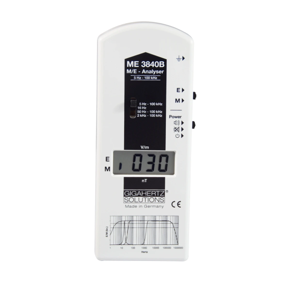 Gigahertz Solutions ME3840B Niederfrequenz-Analyser für elektrische und magnetische Felder Gigahertz Solutions ME3840B Niederfrequenz-Analyser für elektrische und magnetische Felder