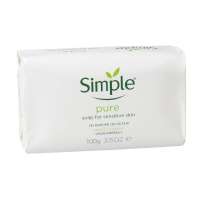 Simple Seife ohne Parfum reinigt trockene & unreine Haut schonend Simple Seife ohne Parfum reinigt trockene & unreine Haut schonend
