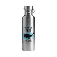 Edelstahl Wasserflasche & Trinkflasche zum Mitnehmen - plastikfrei Edelstahl Wasserflasche & Trinkflasche zum Mitnehmen - plastikfrei