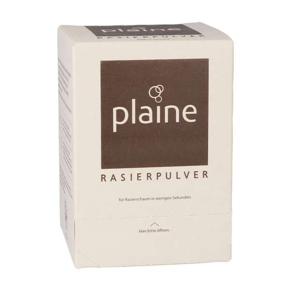 Plaine Rasierpulver zum Anrühren, 30 Sachets Plaine Rasierpulver zum Anrühren, 30 Sachets
