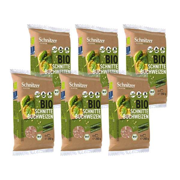 Buchweizenbrot ohne Hefe im 6 x 250 g Sparpack kaufen Buchweizenbrot ohne Hefe im 6 x 250 g Sparpack kaufen