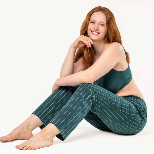 Schlafhose für Damen aus Baumwolle, von Living Crafts