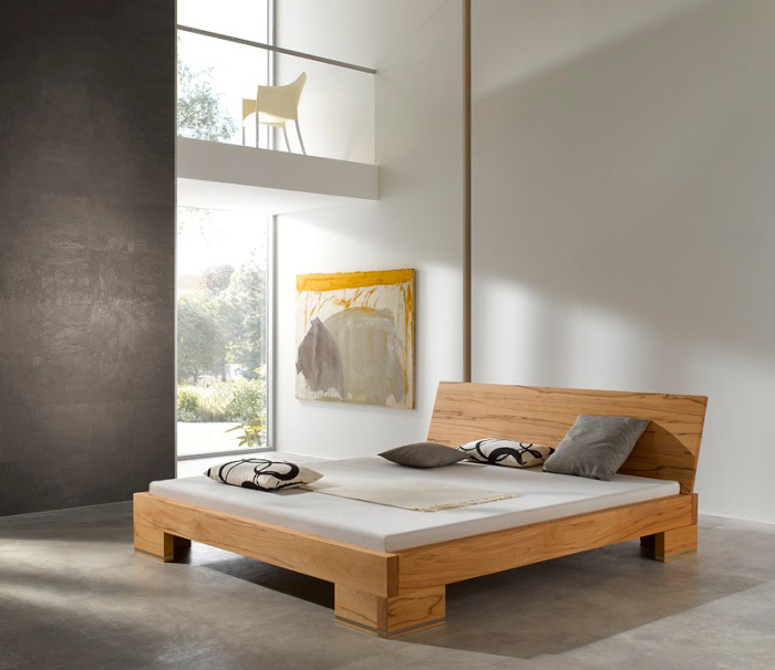 Designbett Astor – baubiologisch und von Hand gefertigt - PureNature