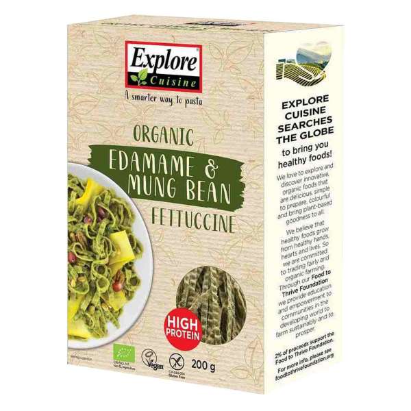 Explore Cuisine Fettuccine: glutenfreie Nudeln aus Bohnen Explore Cuisine Fettuccine: glutenfreie Nudeln aus Bohnen