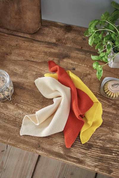 Nachhaltige Spültücher aus Baumwolle - Doppelpack