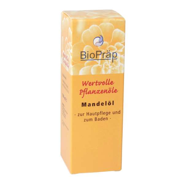 BioPräp Mandelöl kaltgepresst - für Gesicht, Haare & zum Baden