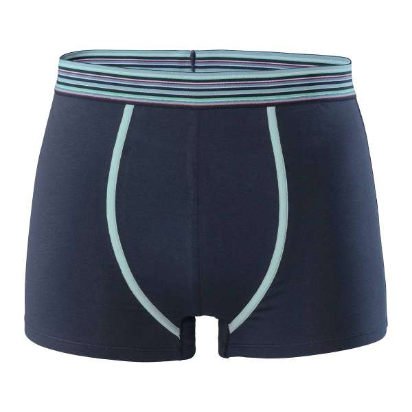 Gestreifte Herren Boxer Shorts von Living Crafts im 2er-Pack