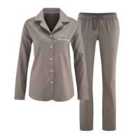 Satin Pyjama Set Damen aus Bio-Baumwollsatin Satin Pyjama Set Damen aus Bio-Baumwollsatin