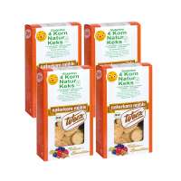 Werz Kekse vegan: Bio 4-Korn Herzkekse - Sparpack kaufen Werz Kekse vegan: Bio 4-Korn Herzkekse - Sparpack kaufen