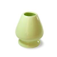 Matcha Besenhalter aus Porzellan hält den Chasen in Form Matcha Besenhalter aus Porzellan hält den Chasen in Form
