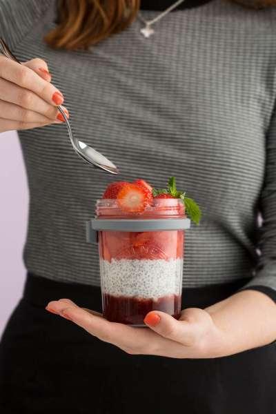 Kilner Frühstücksglas: Gesundes Frühstück to go mitnehmen