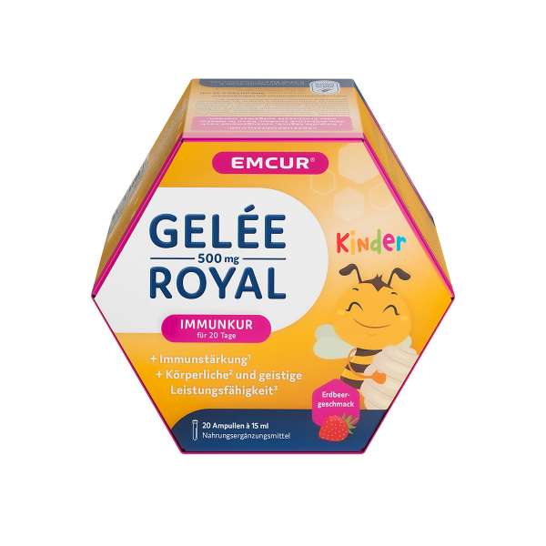 Emcur® Gelée Royal 500 mg Erdbeere