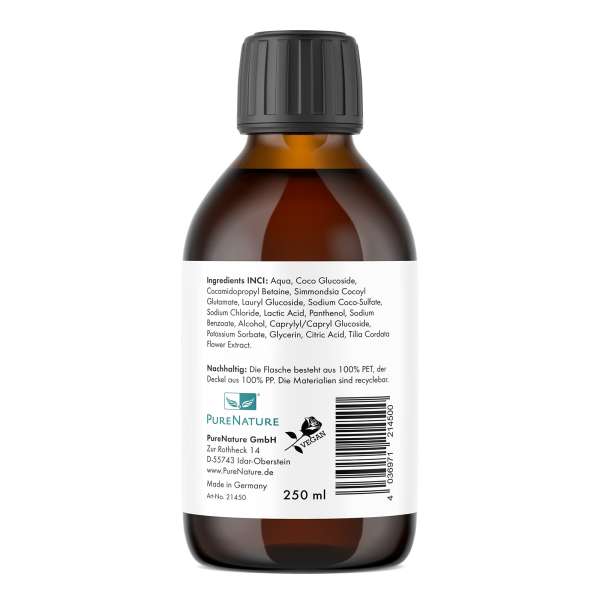 PureNature Jojobaöl Shampoo für strapazierte Haare