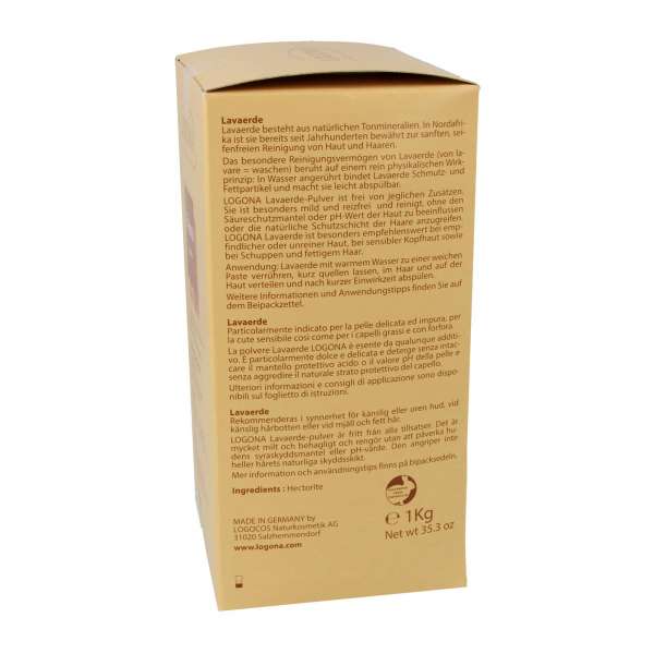 Wascherde Haare - Milde Reinigung mit Ghassoul Lavaerde