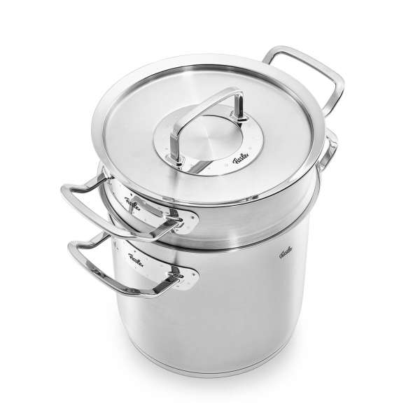 Fissler Multi Star hoher Topf mit Siebeinsatz für Pasta