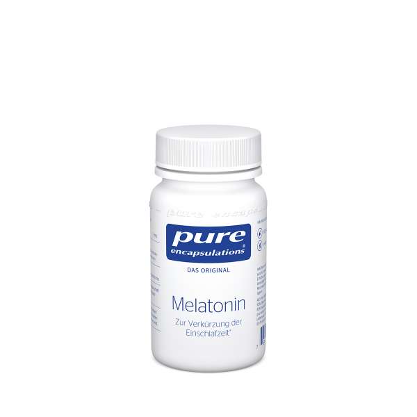 Reines Melatonin von PureCaps für besseren Schlaf Reines Melatonin von PureCaps für besseren Schlaf