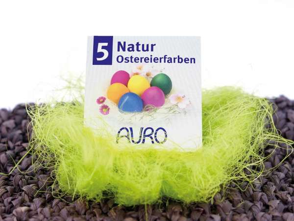 Natürliche Eierfarben - Eierfärben mit Naturfarben von Auro Natürliche Eierfarben - Eierfärben mit Naturfarben von Auro